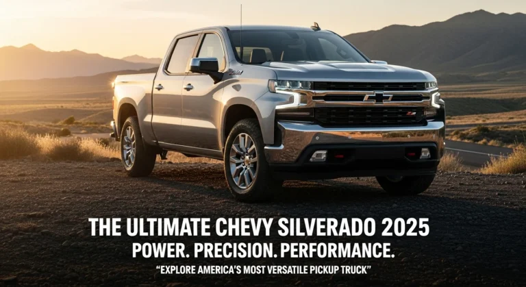 The Ultimate Chevy Silverado – America's Favorite Truck in 2025