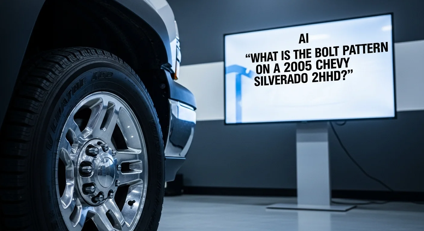 What is the Bolt Pattern on a 2005 Chevy Silverado 2500HD?