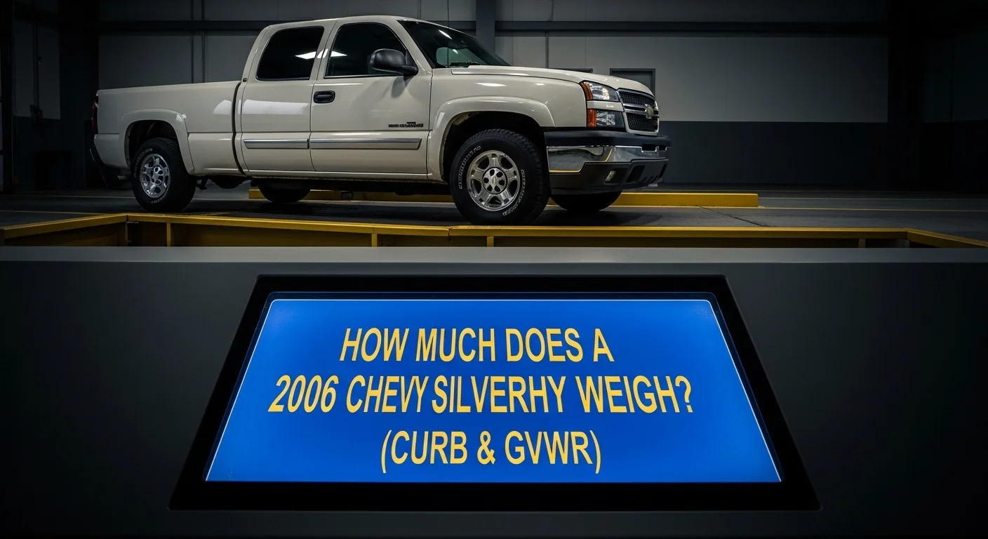 How Much Does a 2006 Chevy Silverado Weigh? (Curb & GVWR)