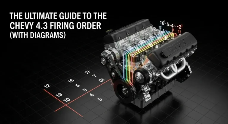 The Ultimate Guide to the Chevy 4.3 Firing Order (with Diagrams)