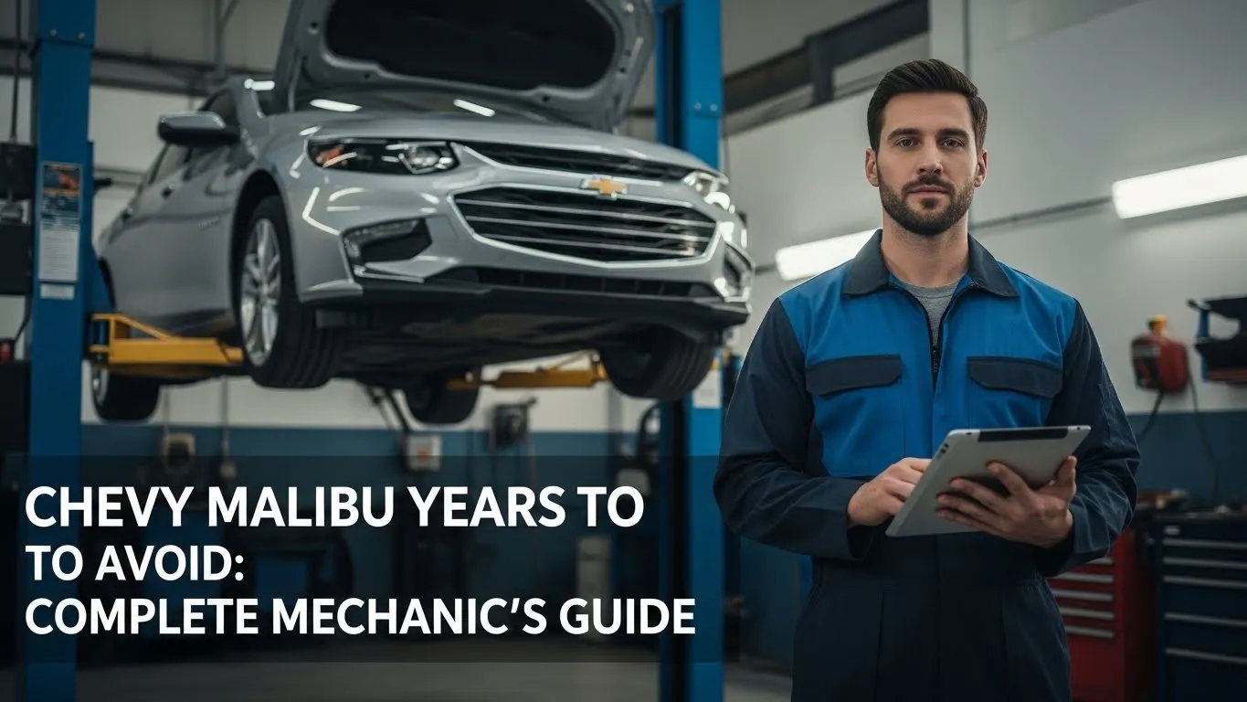 Chevy Malibu Years to Avoid: Complete Mechanic's Guide