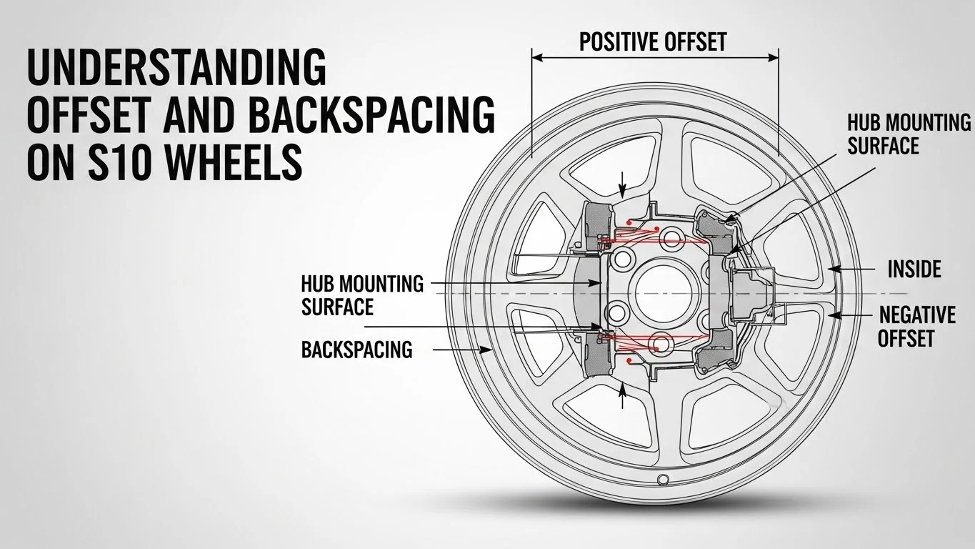 Understanding Offset and Backspacing on S10 Wheels