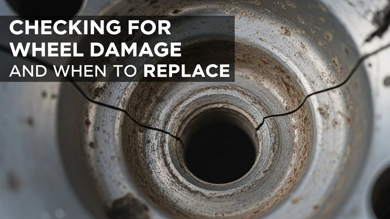 CHECKING FOR WHEEL DAMAGE AND WHEN TO REPLACE