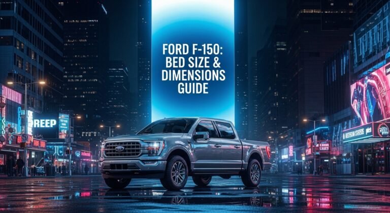 Ford F-150: Bed Size & Dimensions Guide